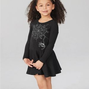 HANNAH BANANA GLOW IN THE DARK SPIDER WEB DRESS